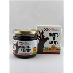Панты в меду элексир вечной молодости Данила Травник 200 мл.