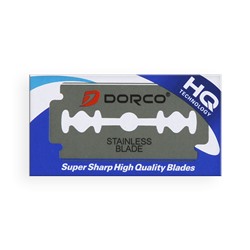 Лезвия для бритья классические двусторонние DORCO ST-300 Platinum 5шт. (20X5шт.=100 лезвий) в коробке, ST-300 5P