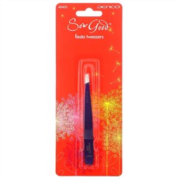 Sow Good, Fiesta Tweezers, Green, 1 Piece