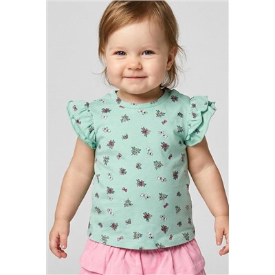 Джемпер детский трикотажный для девочек (футболка) PLAYTODAY, 1240044