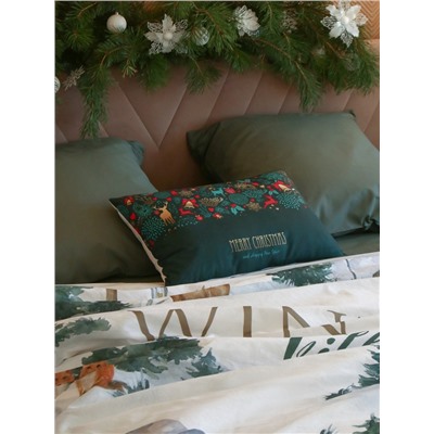 Постельное бельё 1.5-спальное «Этель» Winter village, бязь