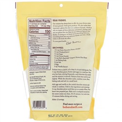 Bob's Red Mill, мука из органического бурого риса, цельнозерновая, 680 г (24 унции)