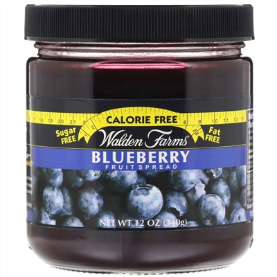 Walden Farms, Фруктовая паста со вкусом черники, 12 унций (340 г)