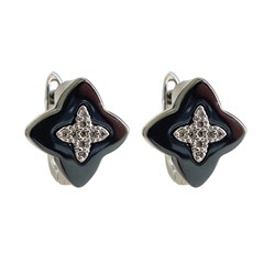 Серьги с керамикой