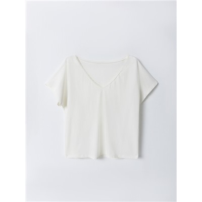 КОМПЛЕКТ ЖЕНСКИЙ (ФУТБОЛКА, БРИДЖИ) 592545