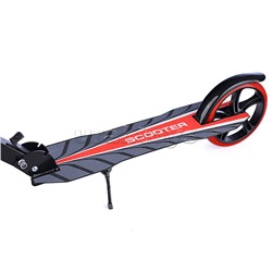 Самокат 2-х кол., красный, PU/ 200 мм, ABEC 7, в коробке