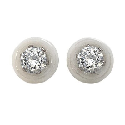 Серьги с керамикой