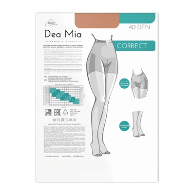 Колготки женские DEA MIA CORRECT 40