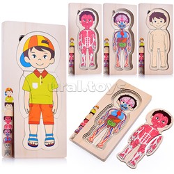 Пазл-вкладыш "Мальчик