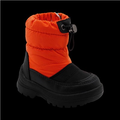 Дутики зимние В5118-6 оранжевые