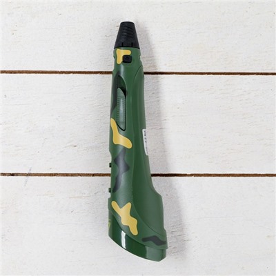 3D ручка Luazon, с дисплеем, с пластиком ABS и PLA в комплекте, хаки