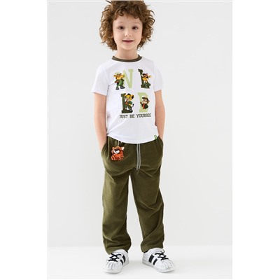 Фуфайка трикотажная для мальчиков (футболка) PLAYTODAY, 1239807