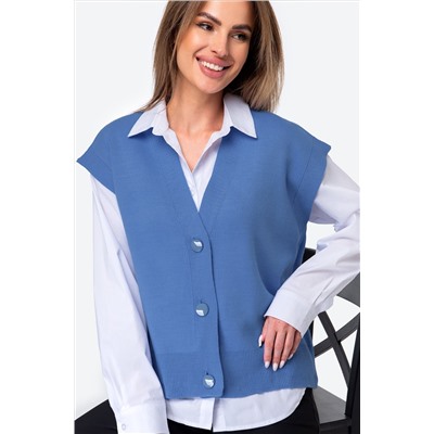 Женский вязаный жилет Happyfox