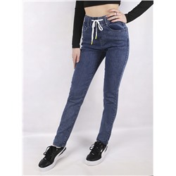 Джинсы на резинке женские (125757)