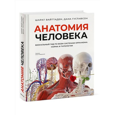 Эксмо Шарат Вайттаден, Дана Густафсон "Анатомия человека. Визуальный гид по всем системам организма: норма и патологии"
