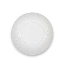 Кашпо для цветов «Жемчужина», 7 л, d=36 см, h=22 см, пластик, со вставкой, белое