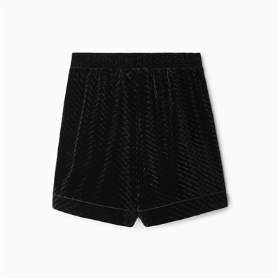 Шорты женские KAFTAN «Бархат» размер 40, черный