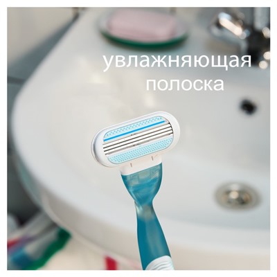 Сменные кассеты для бритья Gillette Venus, 6 шт.