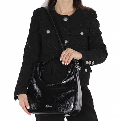 Сумка 5186-1 black Velina Fabbiana-Safenta