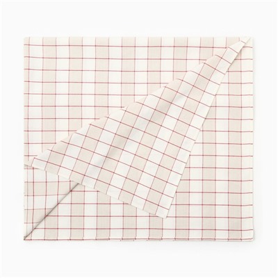 Скатерть «Этель» Bright cage, 110×149 см, 100% хлопок, рогожка 186 г/м²