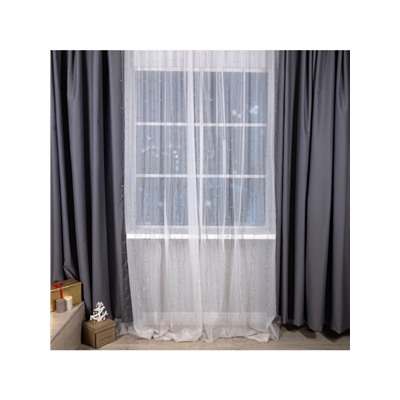 Гирлянда «Занавес» 2×3 м, IP20, прозрачная нить, 720 LED, свечение жёлтое, 8 режимов, 220 В