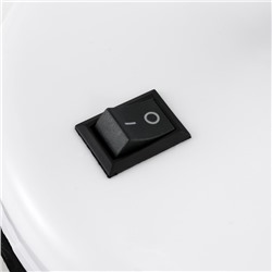 Лампа настольная Е27, с выкл. (220 В) белая 34×14×14 RISALUX