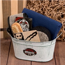 Набор подарочный Этель «Мужик», полотенце и аксессуары