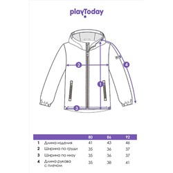 Куртка PLAYTODAY, 1088937