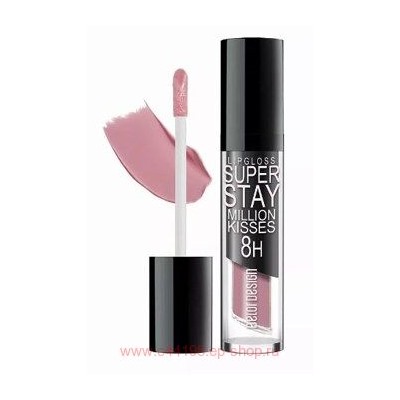 BelorDesign Блеск суперстойкий Million kisses тон 211 розовый тауп