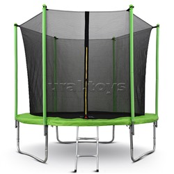 Батут ROCKET, d=244, внутренняя сетка высотой 153 см., общая высота 220 см.