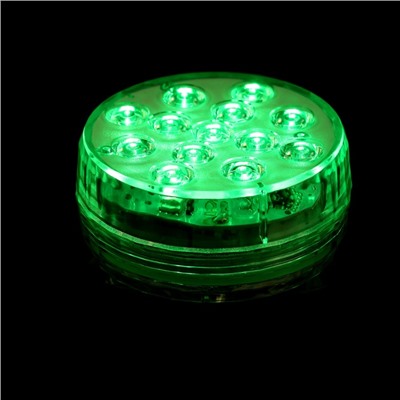 Светильник подводный, 13 LED, 4 Вт, IP68, RGB, от батареек 3хААА (не в комплекте)