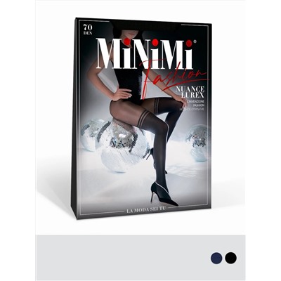 Minimi Колготки NUANCE LUREX  70 #1 (имитация чулок с люрексом)
