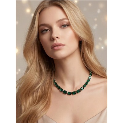 Колье с кристаллами Swarovski