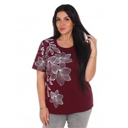 Футболка Лирика (Бордо)