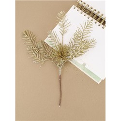 Ветка искусственная 25 см / GP22-557 /уп 60/300/Новый год