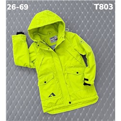 Куртка T803 салатовый