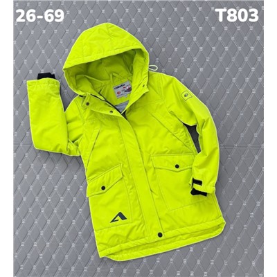 Куртка T803 салатовый