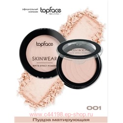 TopFace Instyle Пудра матовая для лица тон 001 ST 265