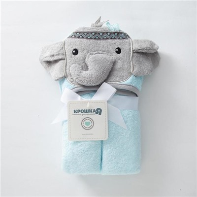 Полотенце детское Крошка Я «Слоник», 84×84 см
