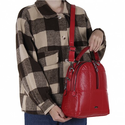 Рюкзак 670122 red Velina Fabbiano-Safenta