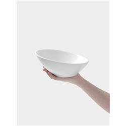 Салатник Hanna Knövell, 600 мл, 21.7×21.1×10 см, фарфор, белый