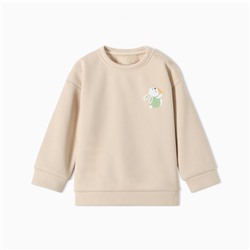 Свитшот детский MINAKU, рост 68-74 см, экрю