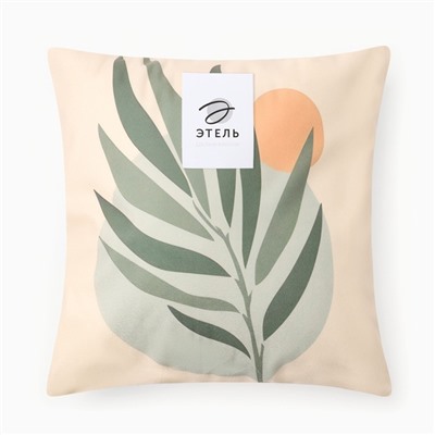 Чехол на подушку 3 шт. «Этель» Hola, 40×40 см, велюр