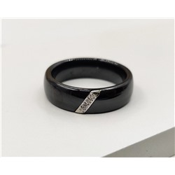 Кольцо с керамикой