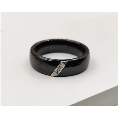 Кольцо с керамикой