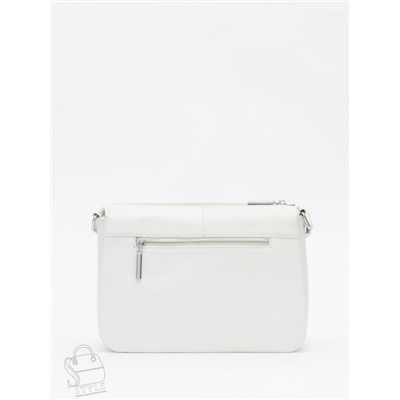 Сумка женская кожаная 0529C white Polina&Eiterou  в Новосибирске