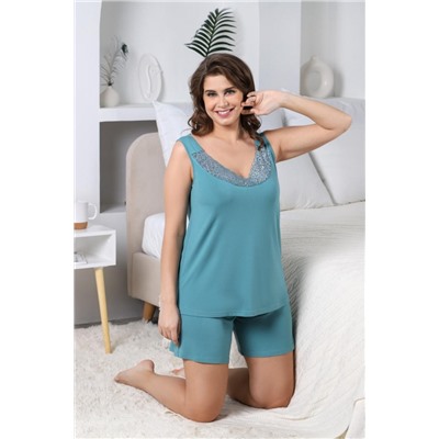 Пижама Пламя-2 (Зеленый)