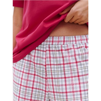 Omsa Пижама OmD 0226D BASICO Пижама жен. (Футболка +Брюки прямые), СО