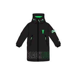 Пальто текстильное с полиуретановым покрытием для мальчиков