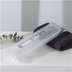 Футляр для зубной щётки и пасты «Друзья», 24×7 см, прозрачный